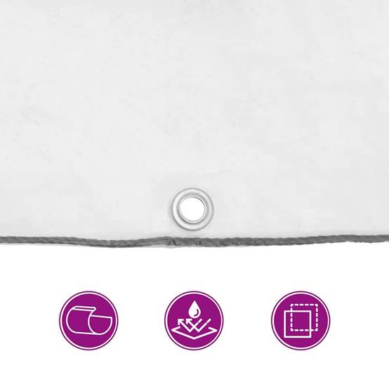 Bâche Carrée Transparente en Polyéthylène Étanche pour Pergola et Terrasse 4x4 m – ComfortXL Outdoor Living - Image 9