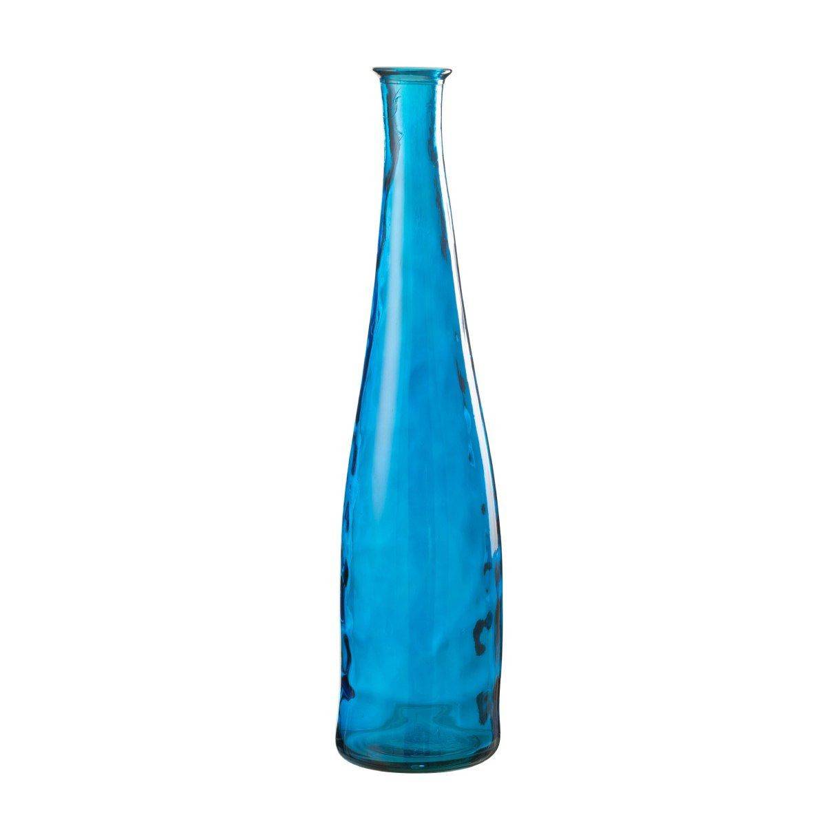 Vase en Verre "Noah" 80cm Bleu - Image 1