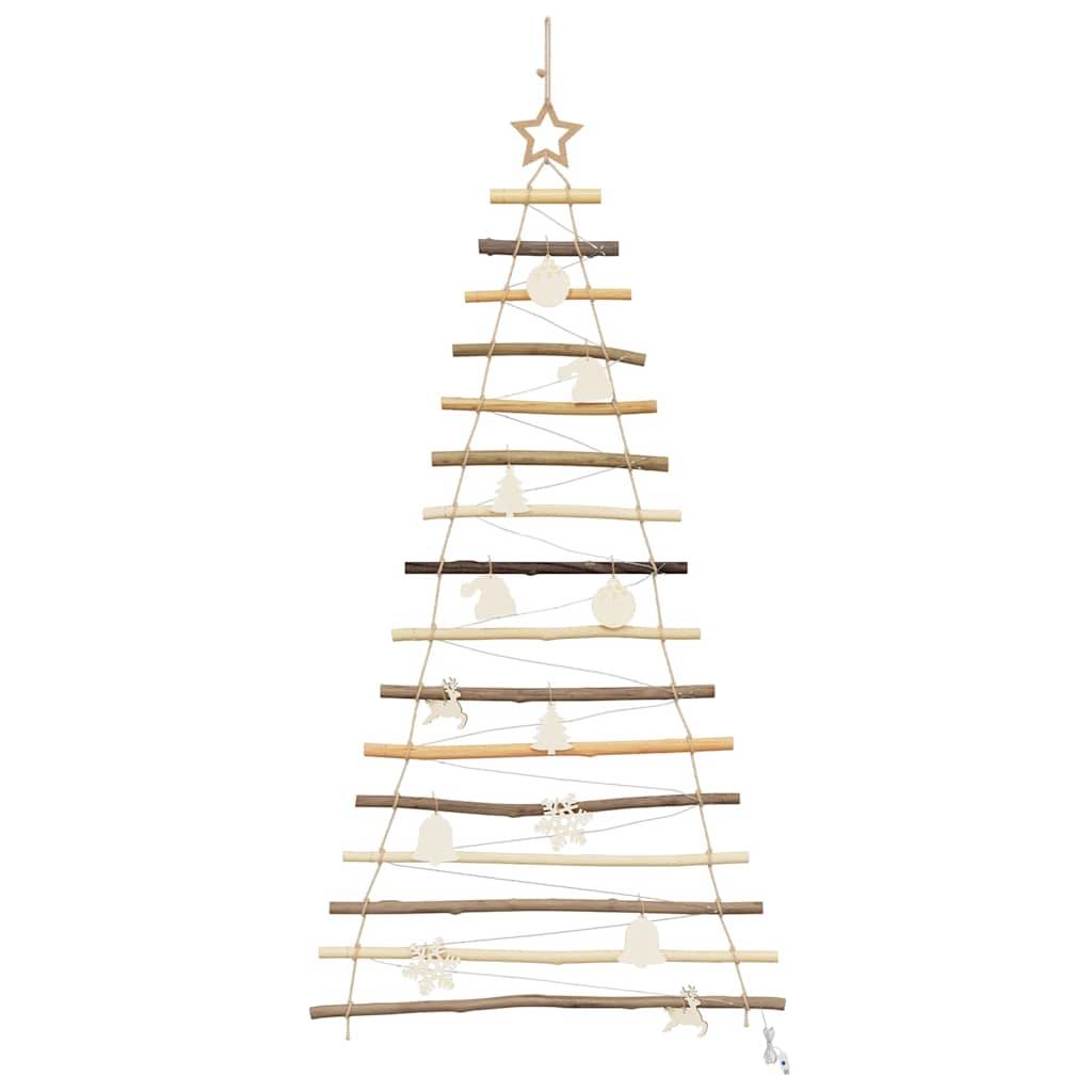 ComfortXL - Sapin de Noël Mural en Bois Massif Lumineux LED pour Décoration Festive 150 cm – ComfortXL Outdoor Living - Image 5