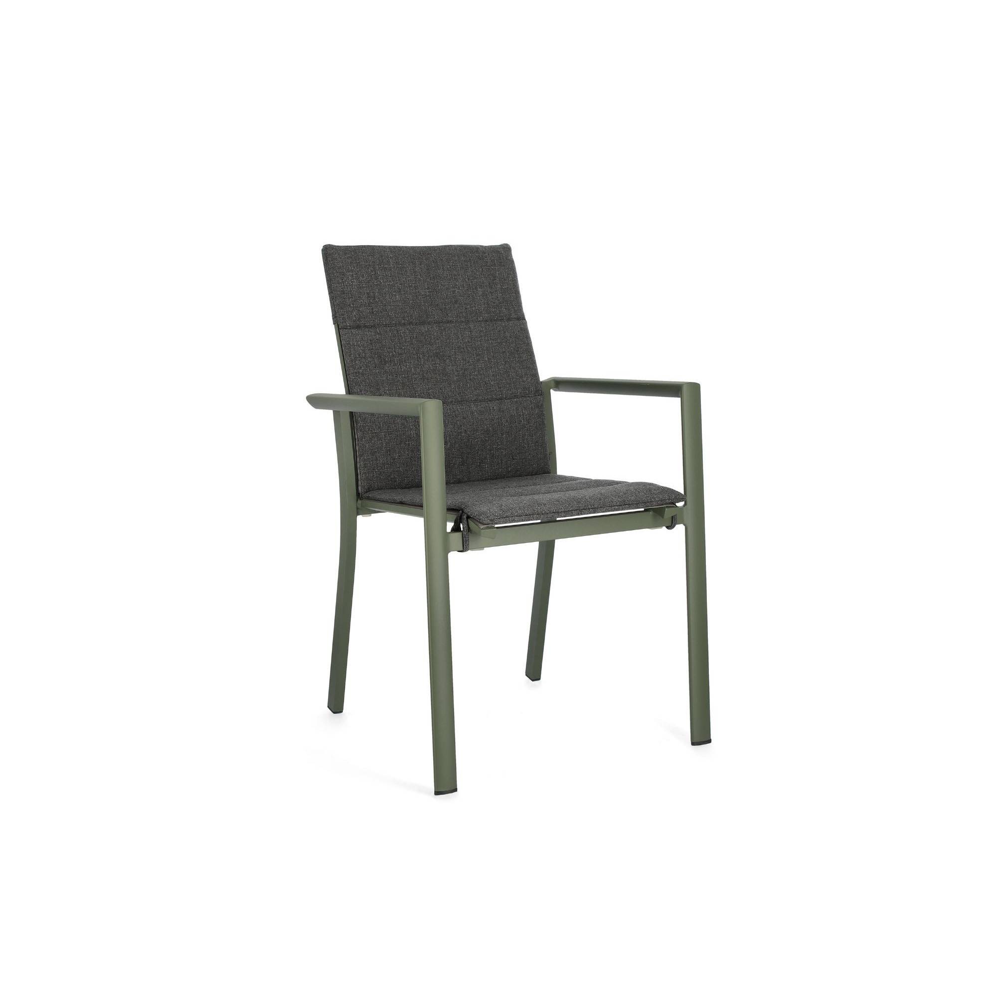 Autre - Coussins pour chaise de jardin en toile (lot de 4) - CASSIS - Imagen 9