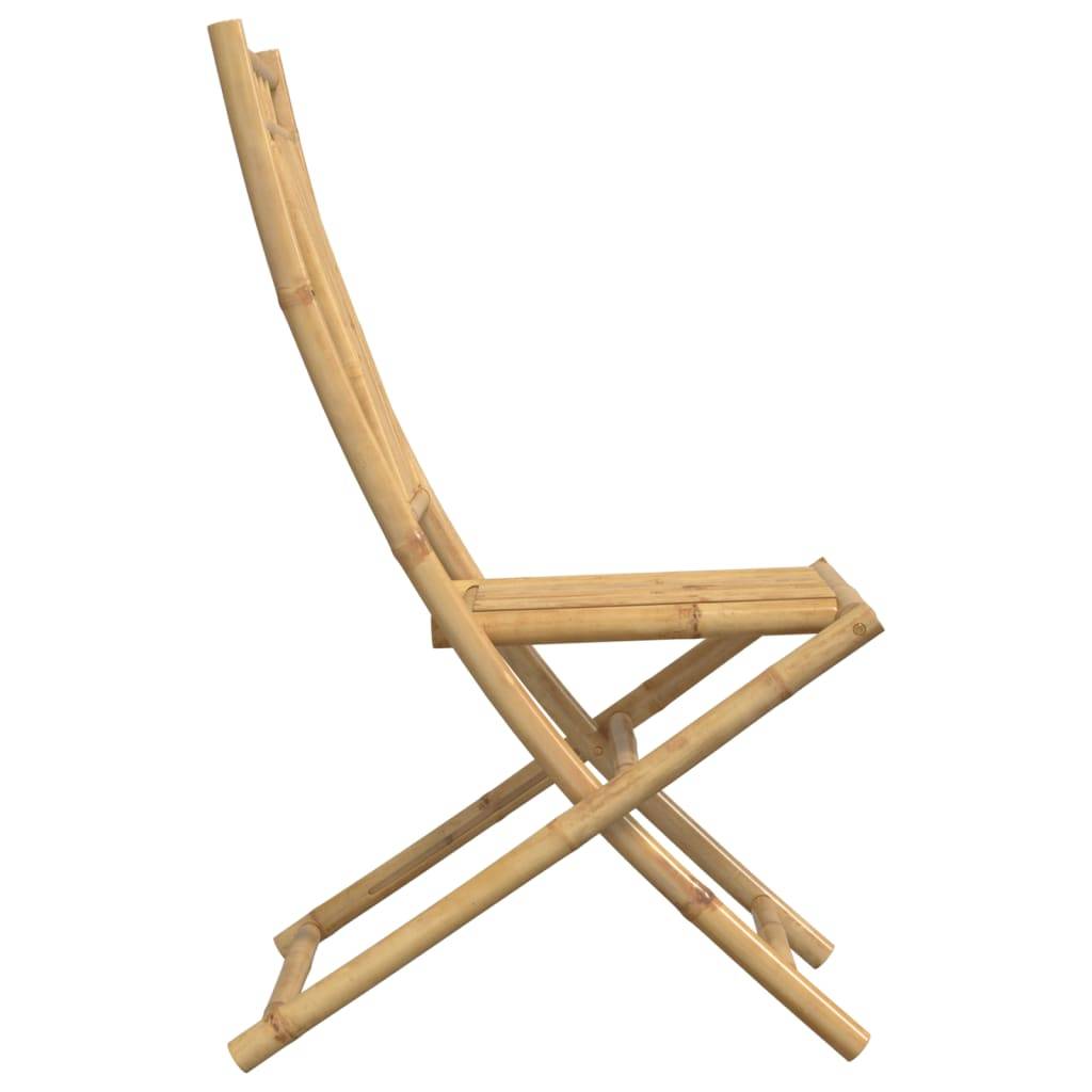 Vidaxl - Chaises pliantes 4 pièces 46x66x99 cm Bambou vidaXL 3278511 - Image 7