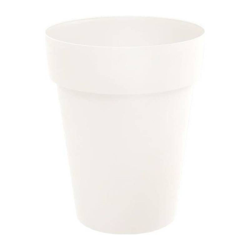 EDA Plastiques - Eda Vase Toscane Mi-haut - ø 44 X H 53 Cm - 50 L - Blanc - Imagen 1