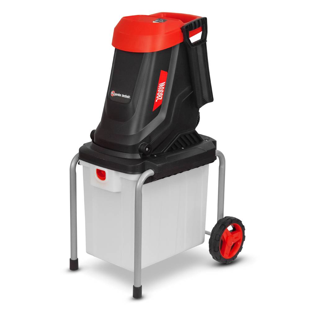 Elem Garden Technic - Broyeur de végétaux électrique 2800W avec bac récupérateur 50L - Image 1