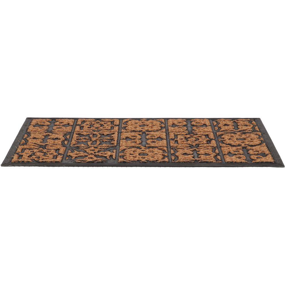 Esschert Design - Paillasson en fibres de coco et caoutchouc avec motifs 75 x 45 cm Mosaique Best For Boots - Imagen 4