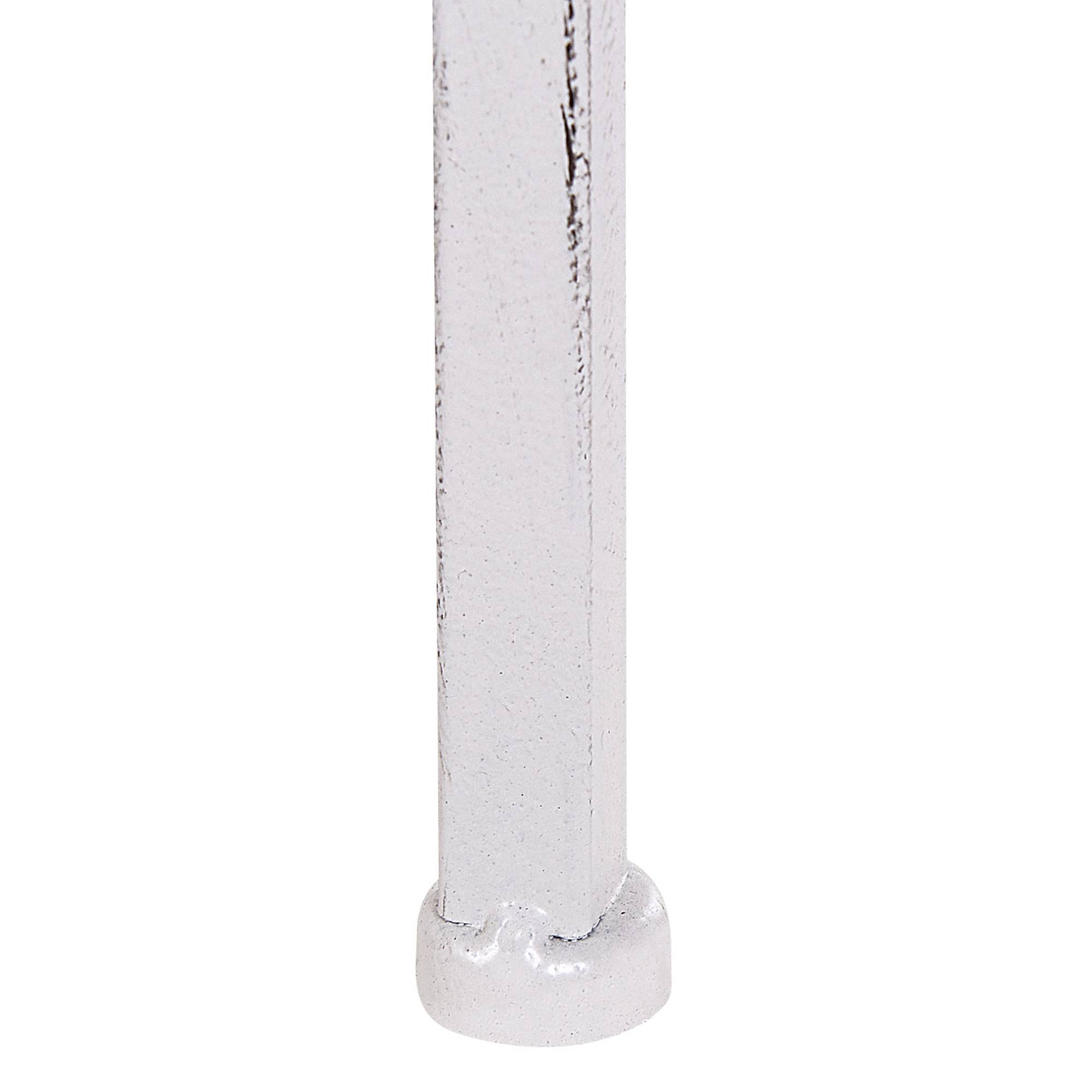 Beliani - Étagère de salle de bain Métal Blanc VALDIVIA - Beliani - Imagen 7