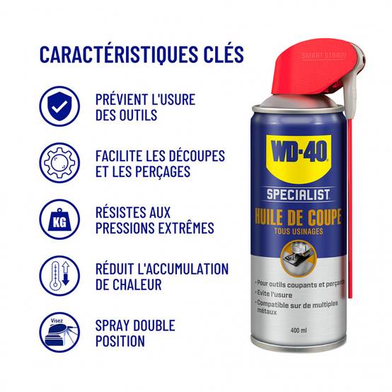 Wd40 - Huile de coupe WD40 pour lame, disques, forets, taraud... - 33109 - Image 3