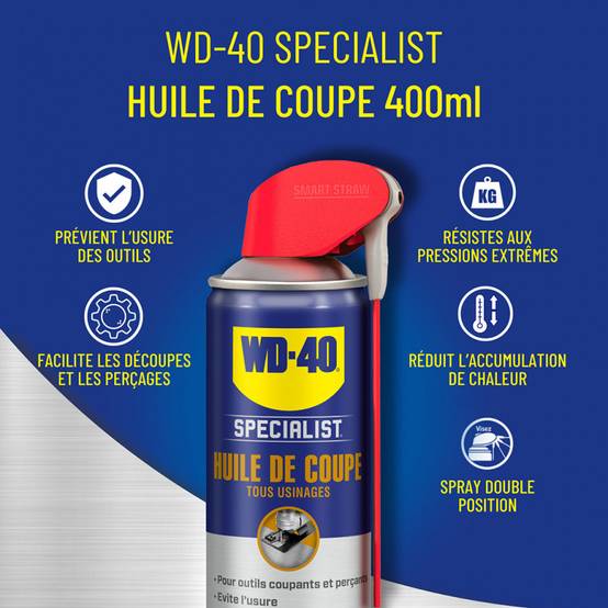 Wd40 - Huile de coupe WD40 pour lame, disques, forets, taraud... - 33109 - Image 4