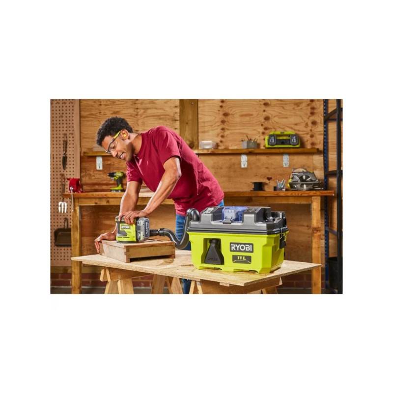 Ryobi - Aspirateur d'atelier RYOBI 18V One+ - 11L - Sans batterie ni chargeur - RV1811-0 - Image 3