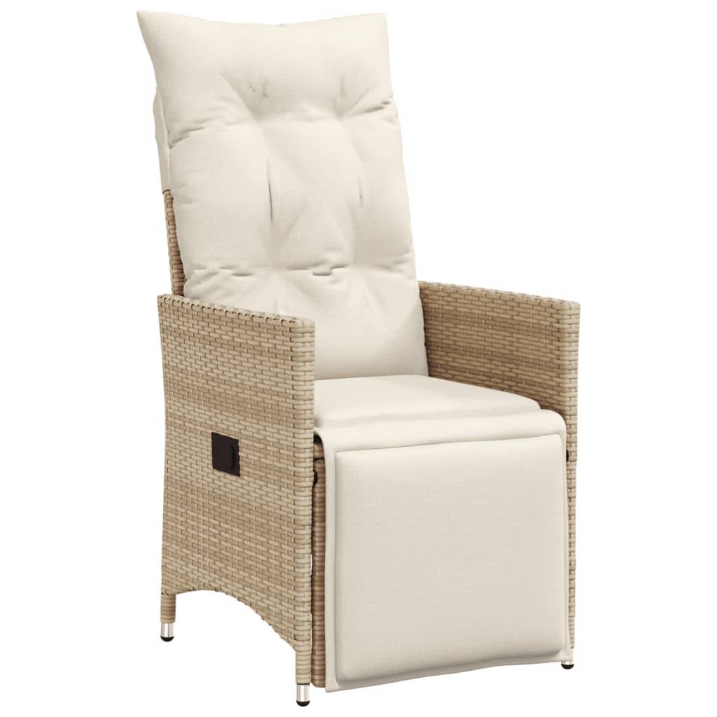 Prolenta Premium - Chaises de jardin rotin beige 56 x 59 x 92 cm - Prolenta premium p365.5 - Image 1