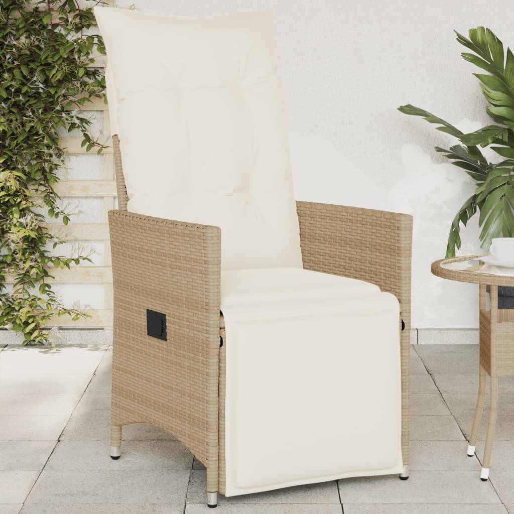 Prolenta Premium - Chaises de jardin rotin beige  56 x 59 x 92 cm  - Prolenta premium p365.5 - Image 2