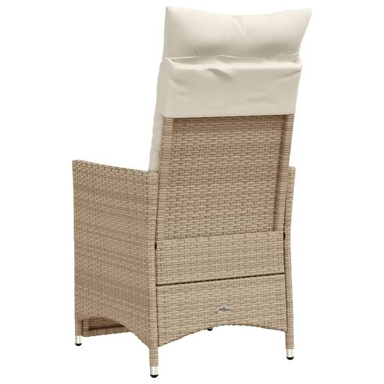 Prolenta Premium - Chaises de jardin rotin beige 56 x 59 x 92 cm - Prolenta premium p365.5 - Image 6