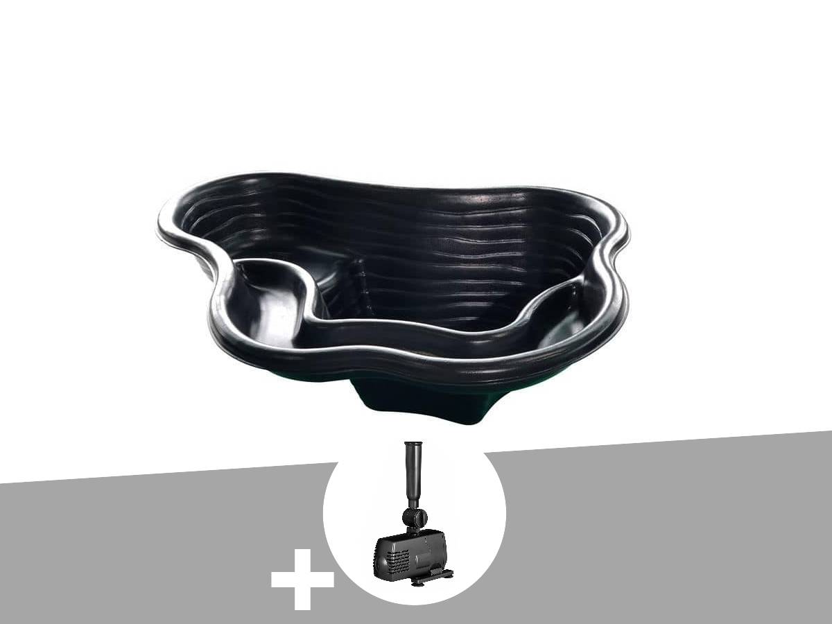 Ubbink - Bassin préformé Calmus 0,85 m? - 145 L + pompe de filtration - Ubbink