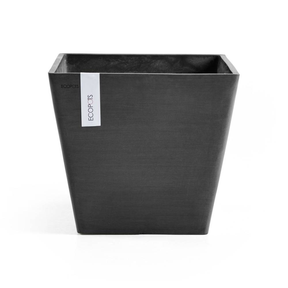 Ecopots - Pot Carré Rotterdam 50 Gris Foncé - 50 x 50 x H. 44 cm - 75 L ECOPOTS - Imagen 4