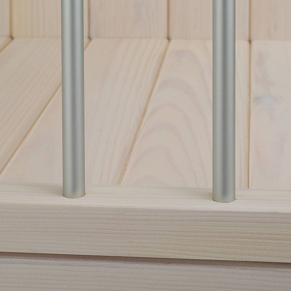 Ferplast - Niche d’intérieur pour Chiens DOG FORT, Bois FSC, Barres Aluminium, Fermeture de Sécurité - Imagen 6