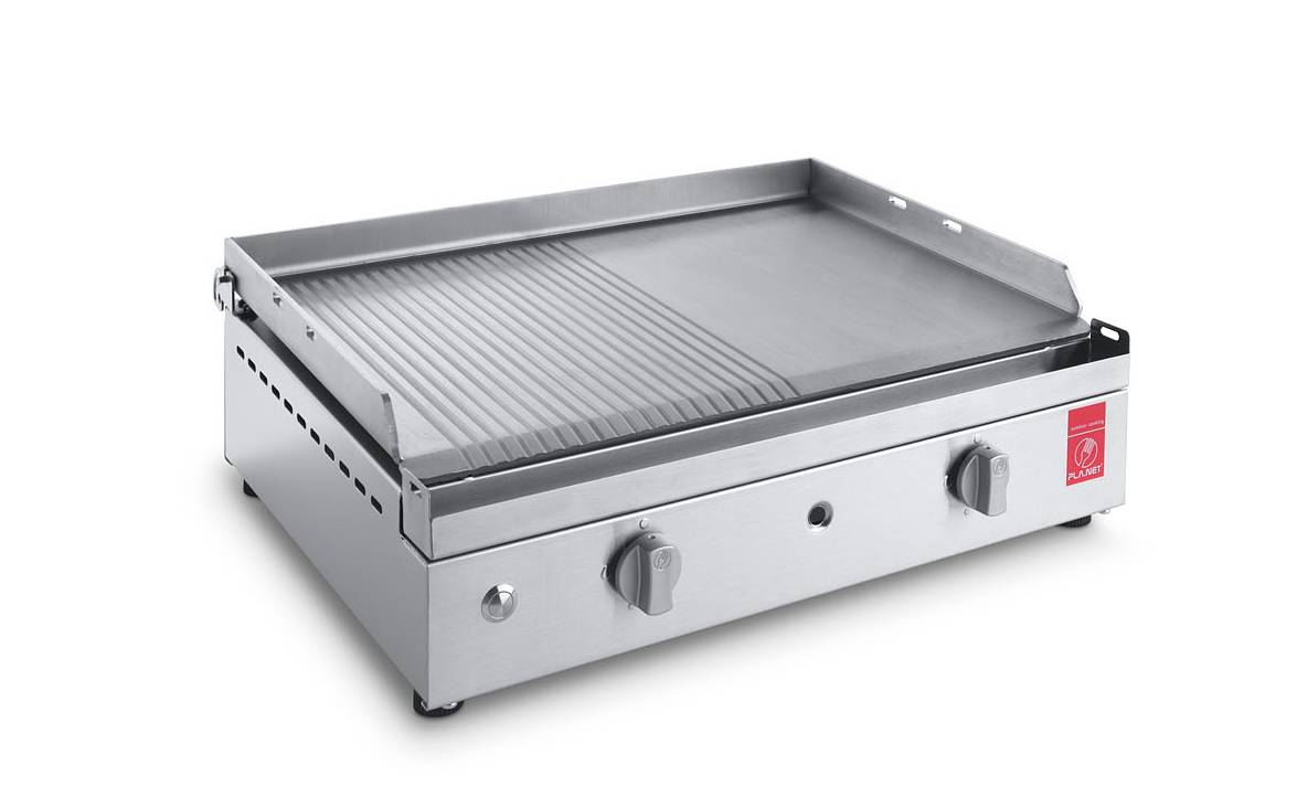 Plancha Planet - Plancha CHEF 55 Lisse Rainurée - Imagen 1