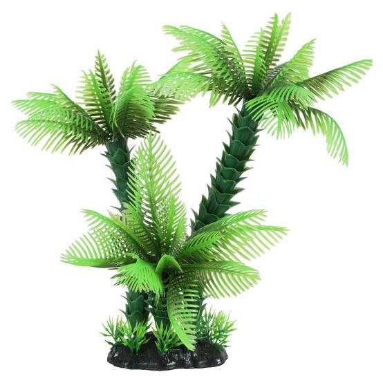 Palmier décoration trio, H 26 cm, pour aquarium - Image 8