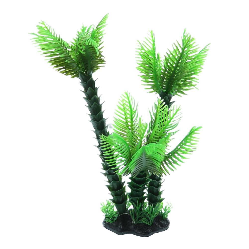 Palmier décoration trio, H 26 cm, pour aquarium - Imagen 5