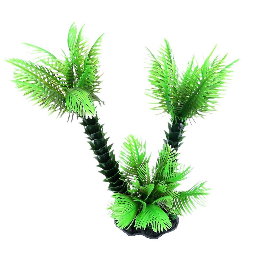Palmier décoration trio, H 26 cm, pour aquarium - Imagen 3