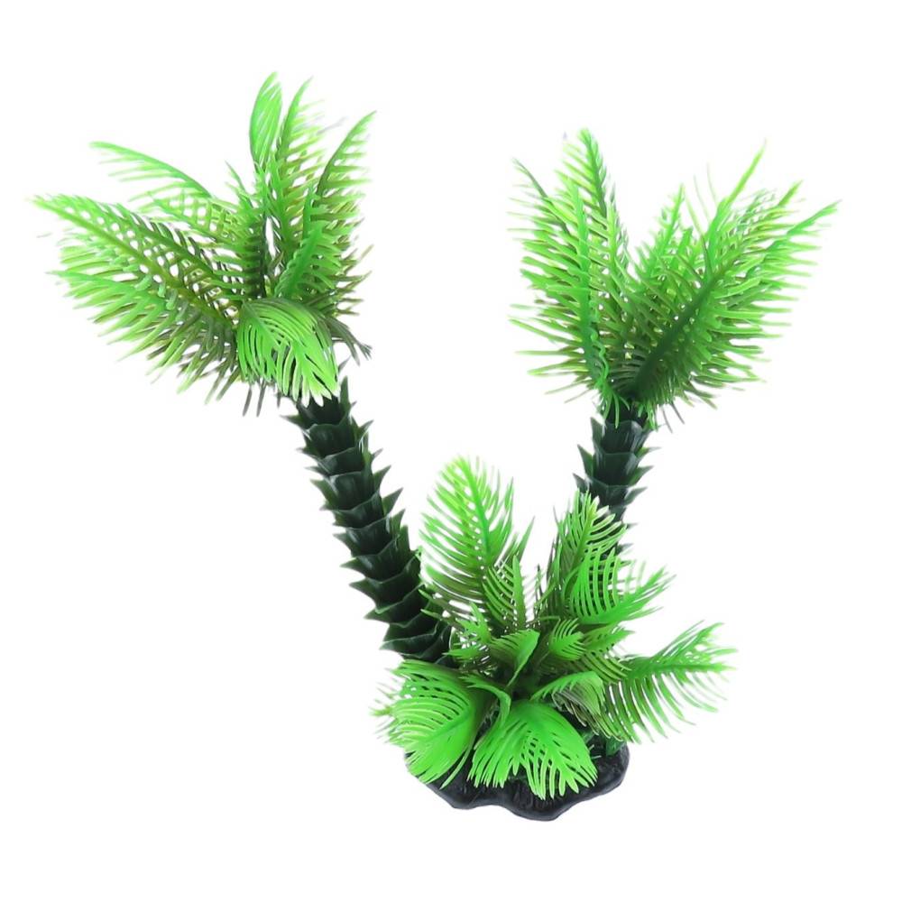 Palmier décoration trio, H 26 cm, pour aquarium - Imagen 4