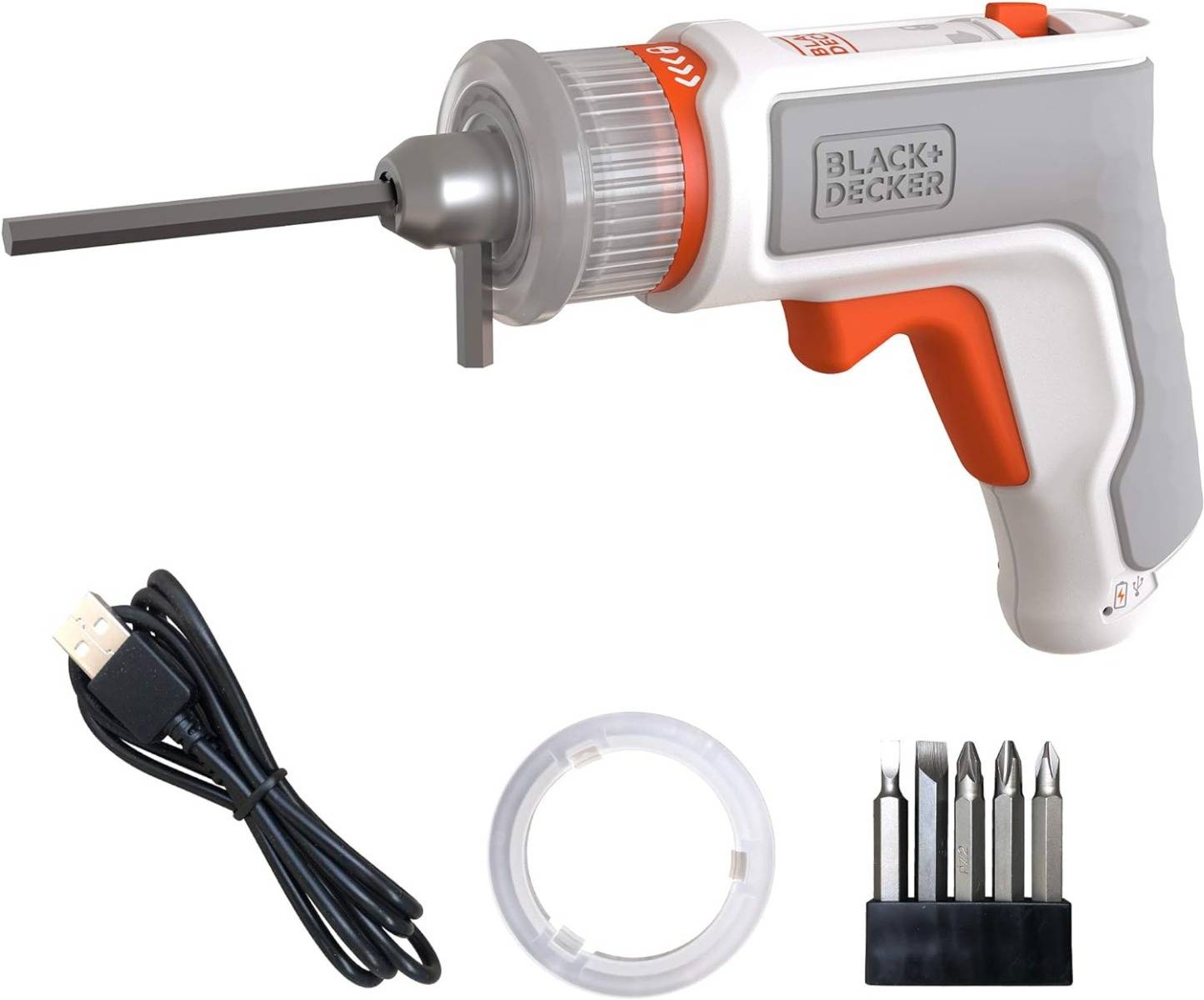 Black & Decker - Tournevis Electrique Universel HEXDRIVER sans fil - BLACK+DECKER - BCRTA01-XJ - Imagen 1