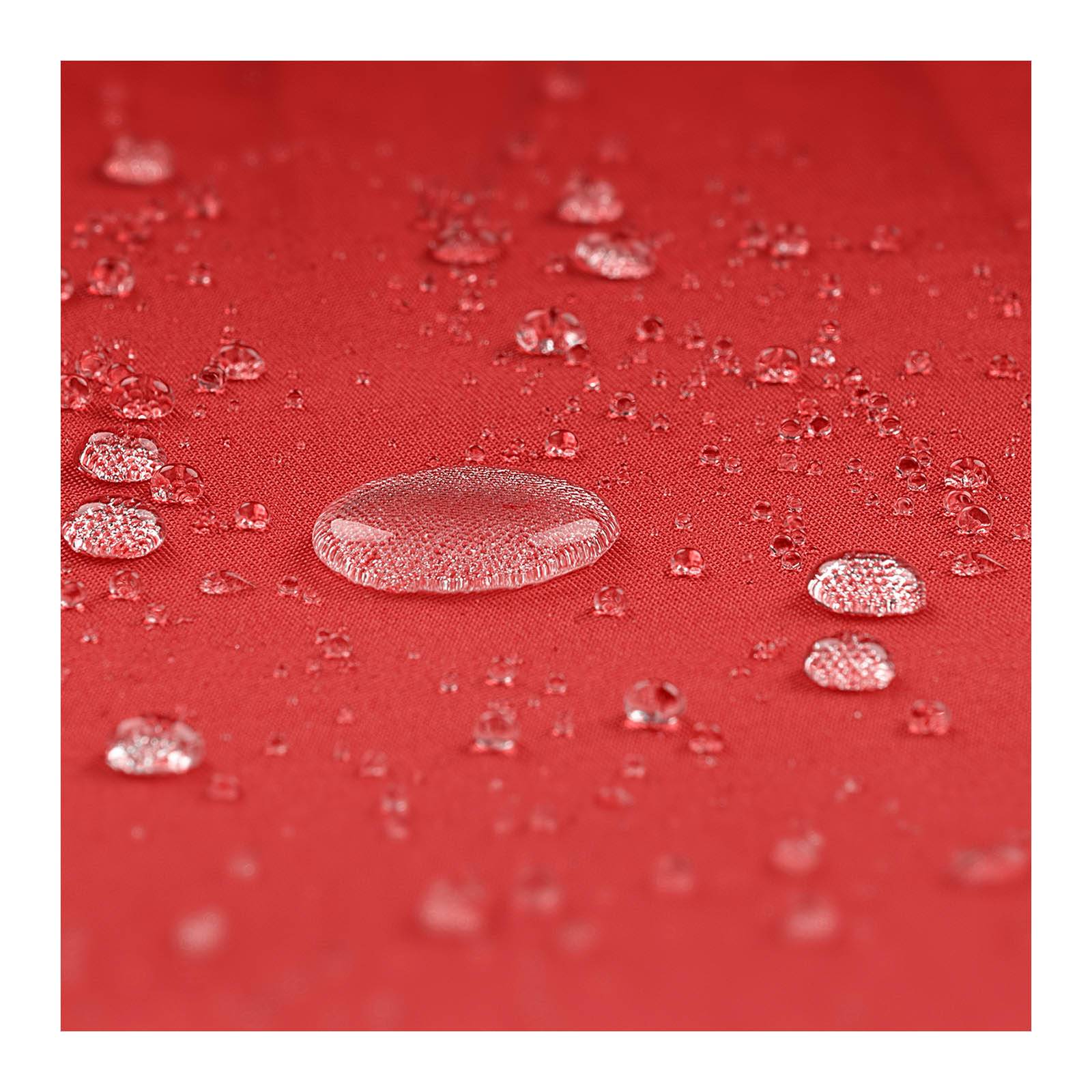 Helloshop26 - Parasol déporté - Rouge - Rectangulaire - 250 x 250 cm - Inclinable - Imagen 7