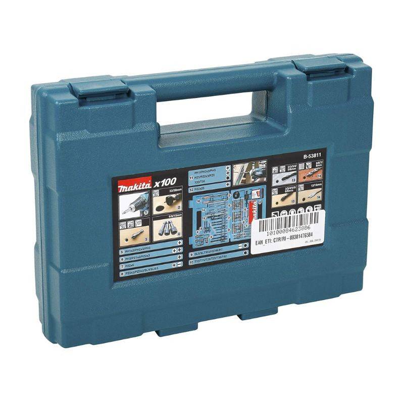 Jeu d'embouts et forets B-53811 MAKITA - 100 pièces Makita - Image 3