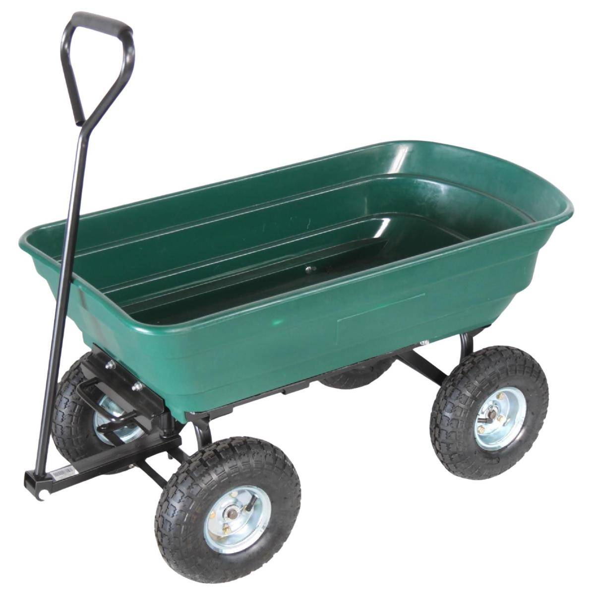 Sodipa - Chariot remorque de jardin 52 Litres - Imagen 1