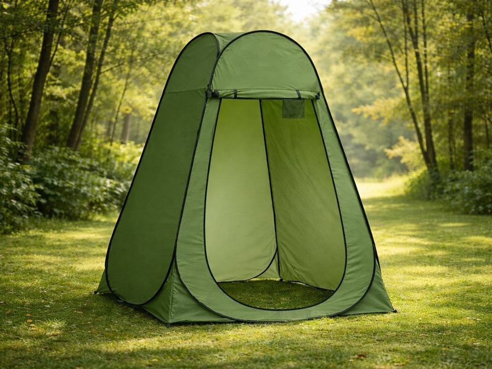 Tente De Douche/vestiaire Portable – Imperméable, Vert Armée, Montage Instantané
