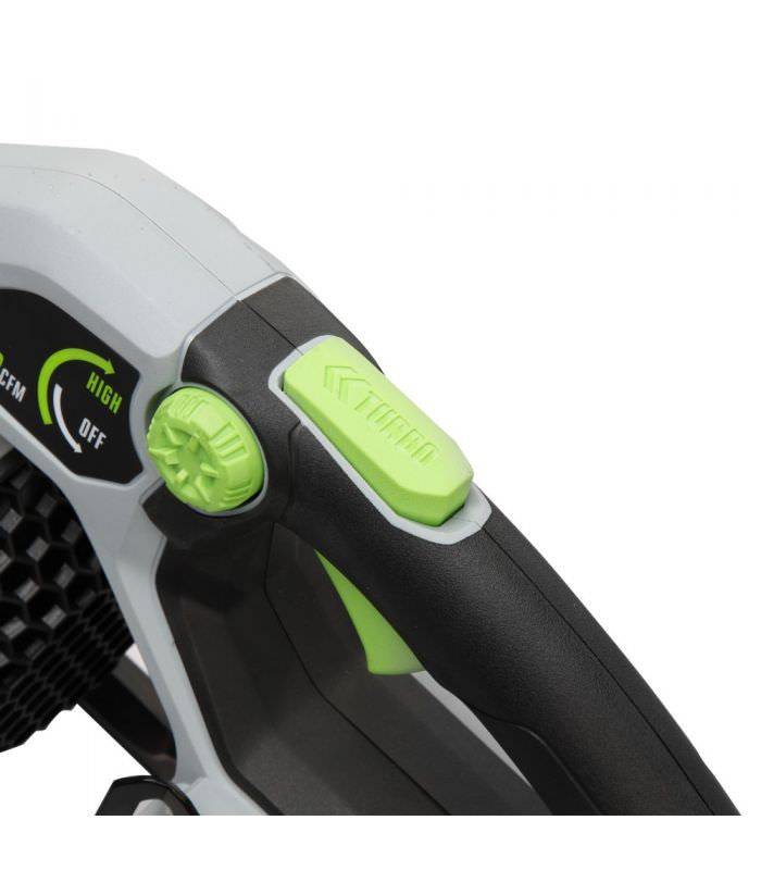 Ego Power + - Souffleur sans fil à batterie débit 986 m3/h vitesse air 270km/h Ego Power LB5800E sans chargeur ni batterie - Imagen 8