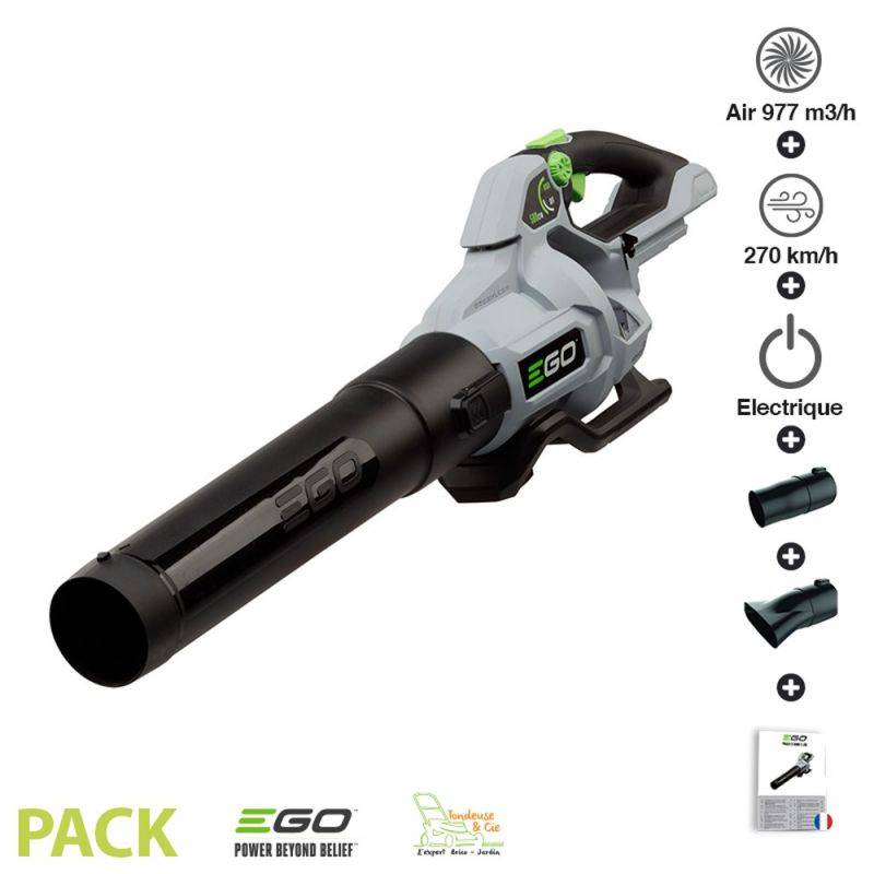 Ego Power + - Souffleur sans fil à batterie débit 986 m3/h vitesse air 270km/h Ego Power LB5800E sans chargeur ni batterie - Imagen 1