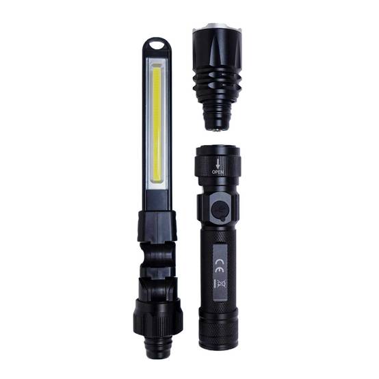 Lampe LED Multifonctions 2 EN 1 - 350 lumens - PELAGIA 350R - HACKNITE - Image 2
