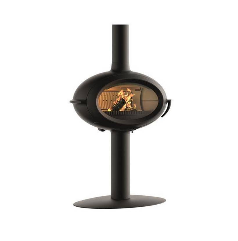 Invicta - Poêle à bois fonte 7kw noir P648114 Invicta - Imagen 1