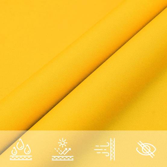 Maison Chic - Voile d'ombrage - Voile solaire tissu oxford carré 2,5x2,5 m jaune - Image 7
