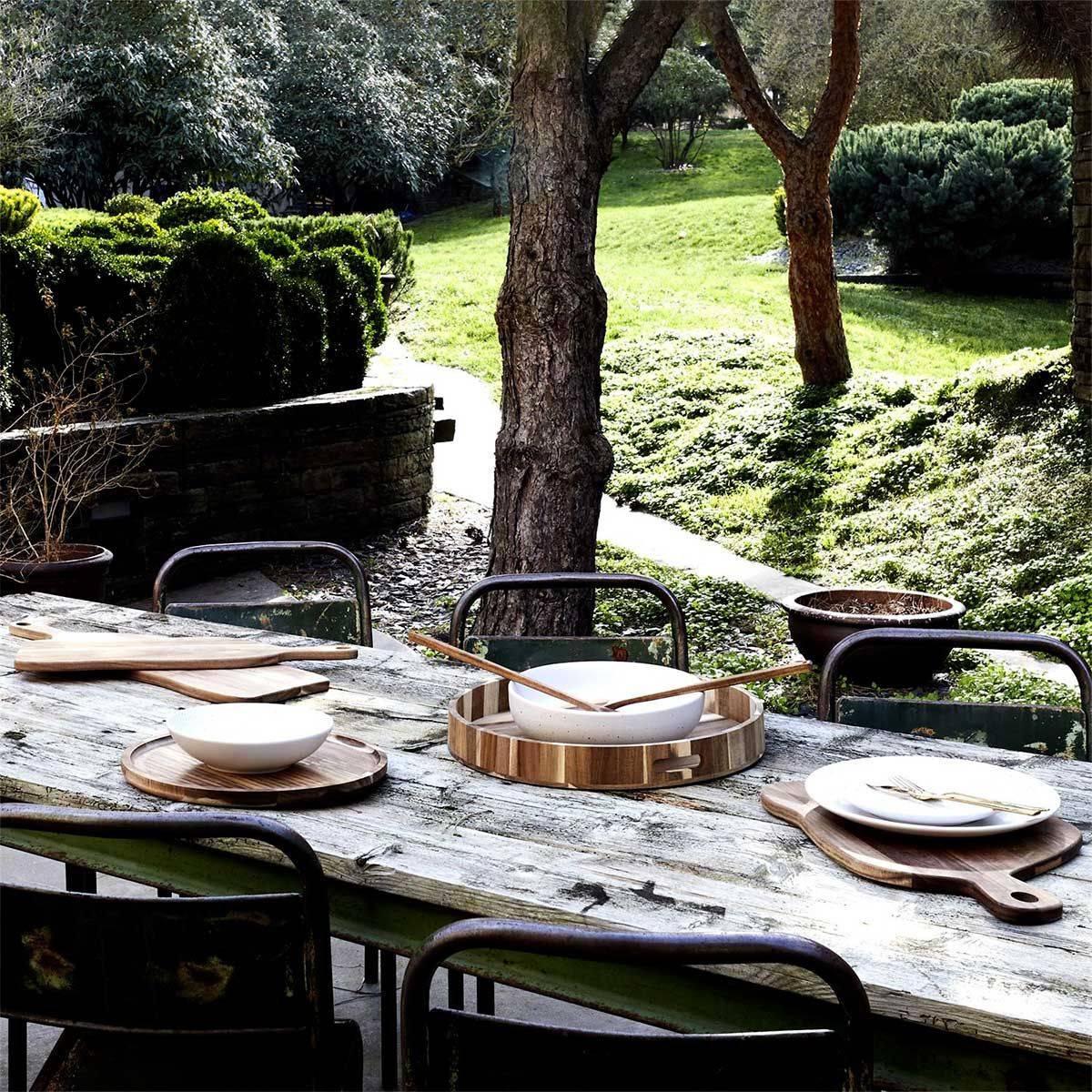 The Home Deco Factory - Service de table 18 pièces en grès Portofino - Imagen 8