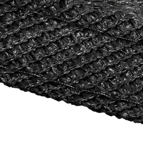 Ecd-Germany - Voile d'ombrage protection UV solaire toile parasol rectangle 2x4 m anthracite - Imagen 4