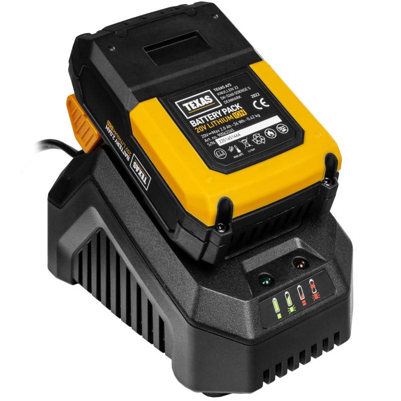 Texas - Pack coupe-bordure sans fil pile 20V et chargeur coupe 25cm TEXAS GTX2000 - Imagen 10