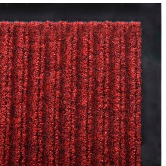 Paillasson - tapis de porte - tapis d'entrée PVC Rouge 120 x 180 cm - Image 5