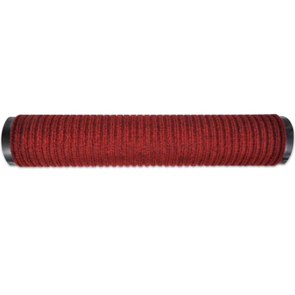 Paillasson - tapis de porte - tapis d'entrée PVC Rouge 120 x 180 cm - Image 4