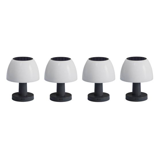 Lumisky - 4 Lampes de table solaire LUMINA H13.5 cm - Image 1