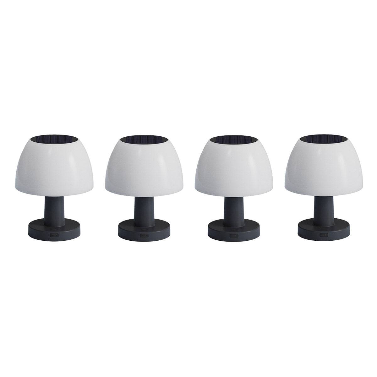 Lumisky - 4 Lampes de table solaire LUMINA H13.5 cm - Imagen 1