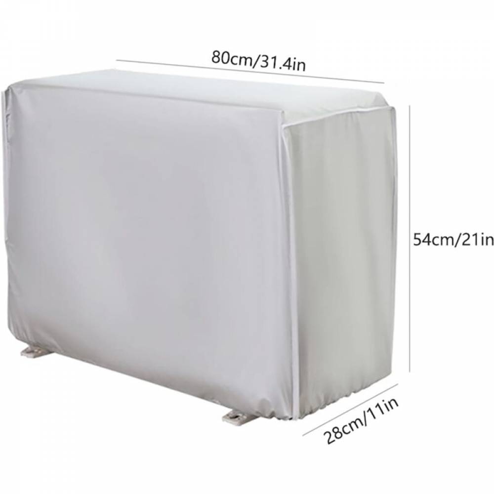 IntiMeg - Cache Climatiseur Exterieur Housse Climatiseur Extérieur Anti Poussière Anti Neige Imperméable Résistant Au Soleil IntiMeg - Image 4
