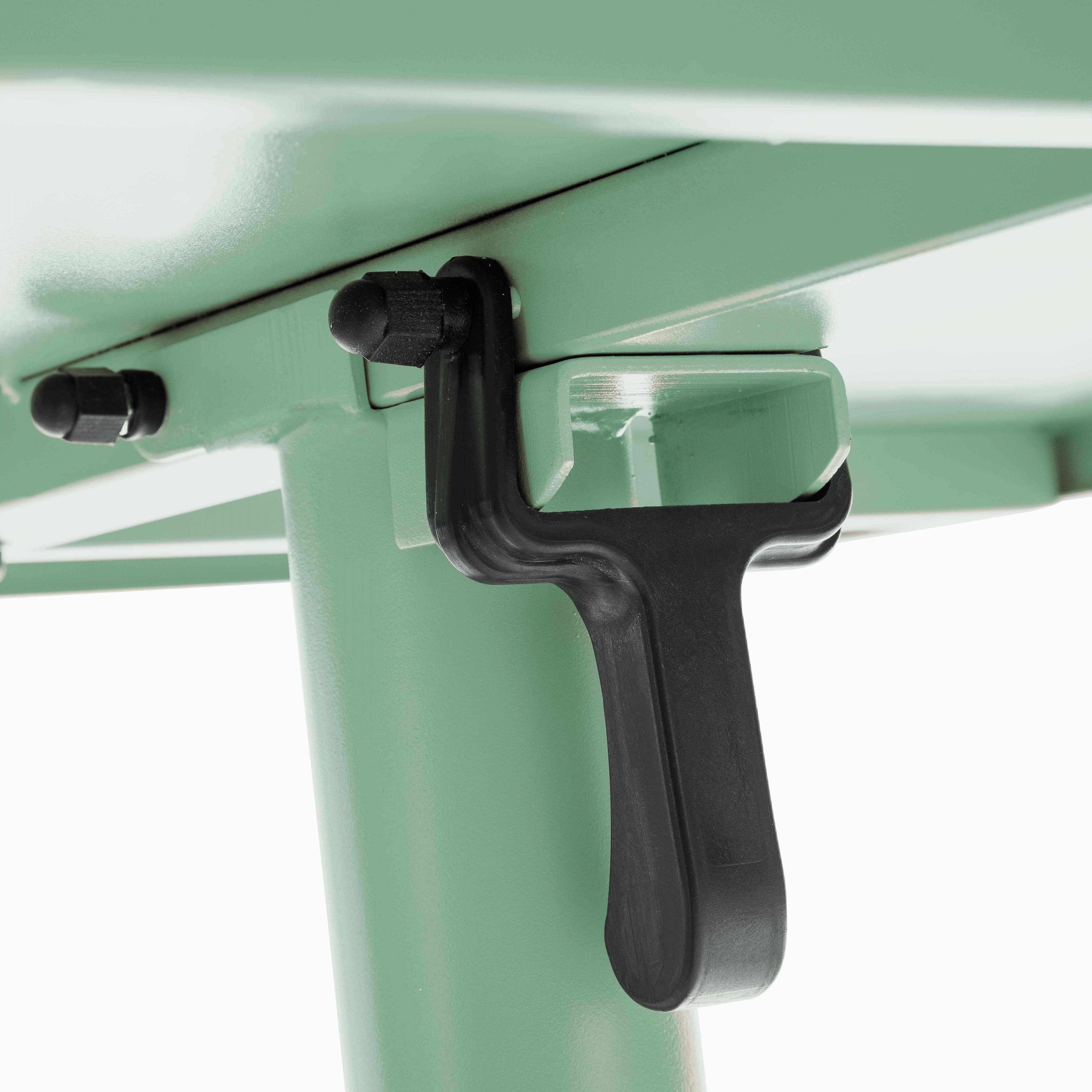Oviala - Ensemble table de jardin inclinable et 2 chaises bistrot vert sauge Palavas - Oviala - Imagen 4