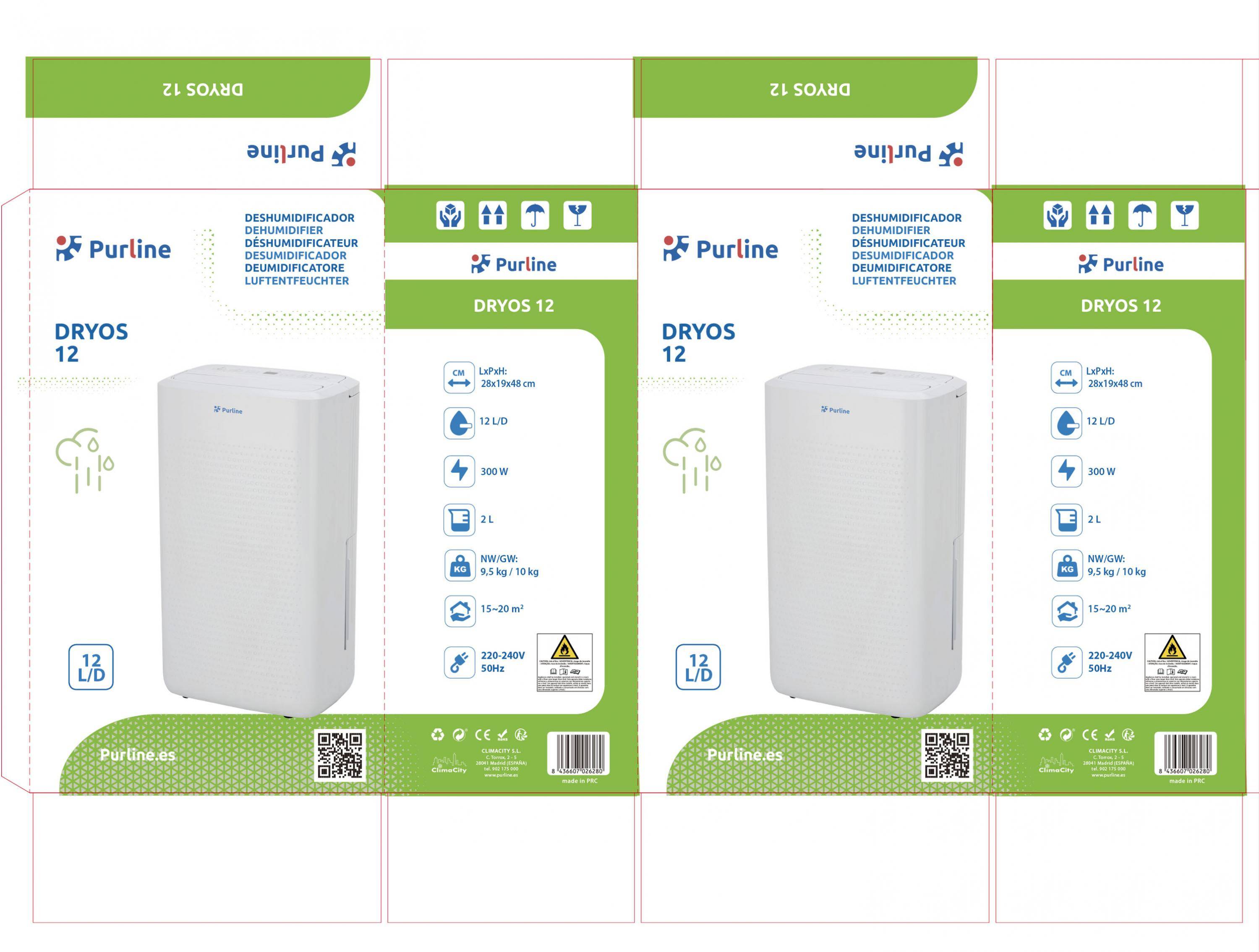Purline - Déshumidificateur avec compresseur 16 l/d - Purline - Image 7