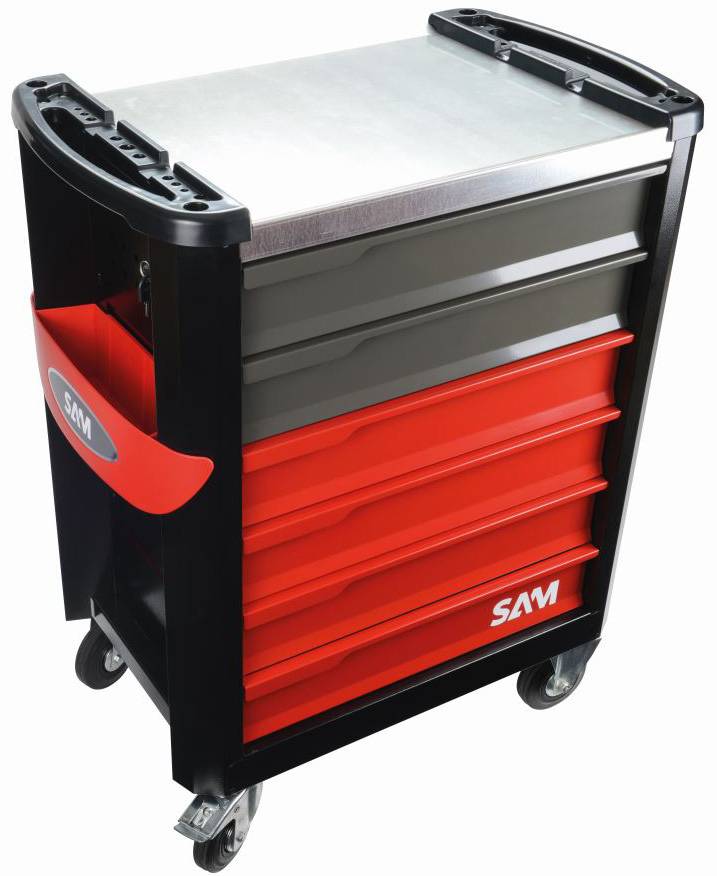 Servante 6 tiroirs SAM - SERVI630N - Imagen 1