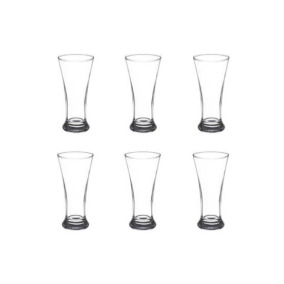Lot de 6 Verres à Pastis "Marius" 18cl Transparent