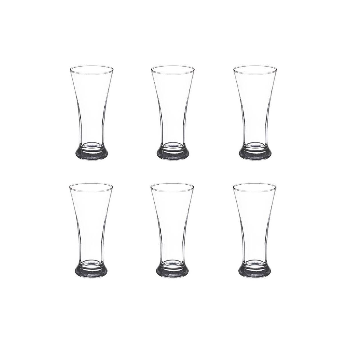 Lot de 6 Verres à Pastis "Marius" 18cl Transparent