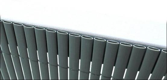Helloshop26 - Clôture brise vue brise vent PVC 200 x 300 cm gris - Imagen 3