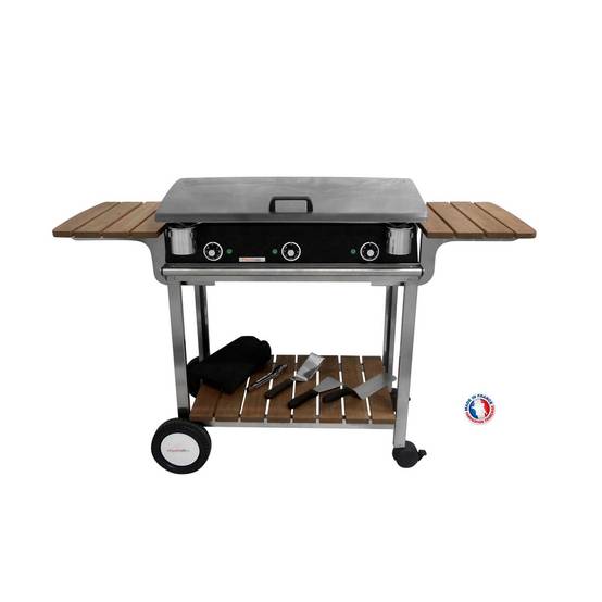 Pack plancha électrique PLANCHAELEC LUX 830 CARBON - CHARIOT ELYSEE 830 - Image 2