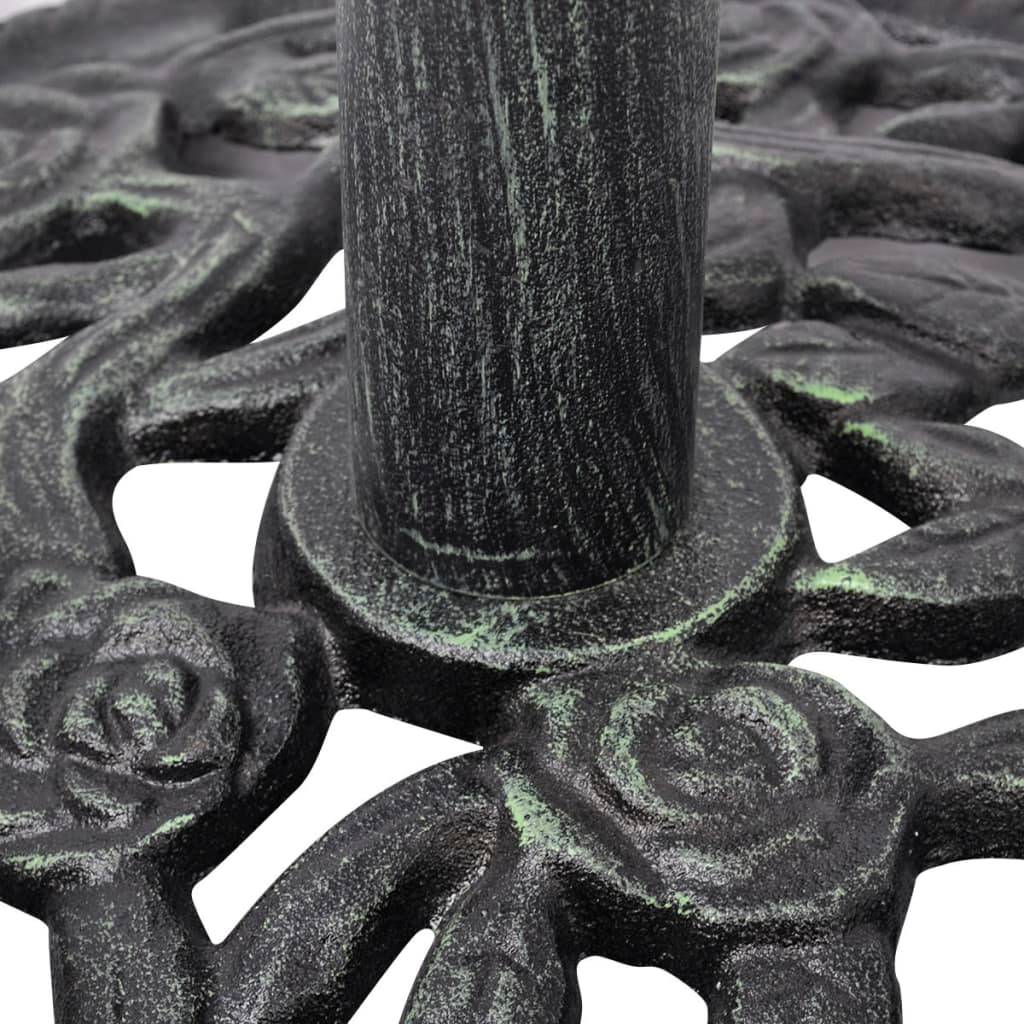 Socle de parasol - accessoire parasol en fonte 12 kg 48 cm - MEUBLE PRO - Image 4