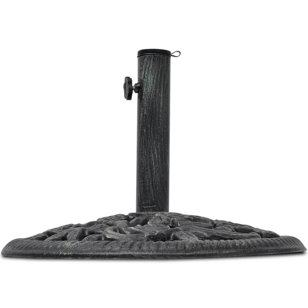 Socle de parasol - accessoire parasol en fonte 12 kg 48 cm - MEUBLE PRO - Image 3